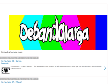 Tablet Screenshot of debandalarga.com